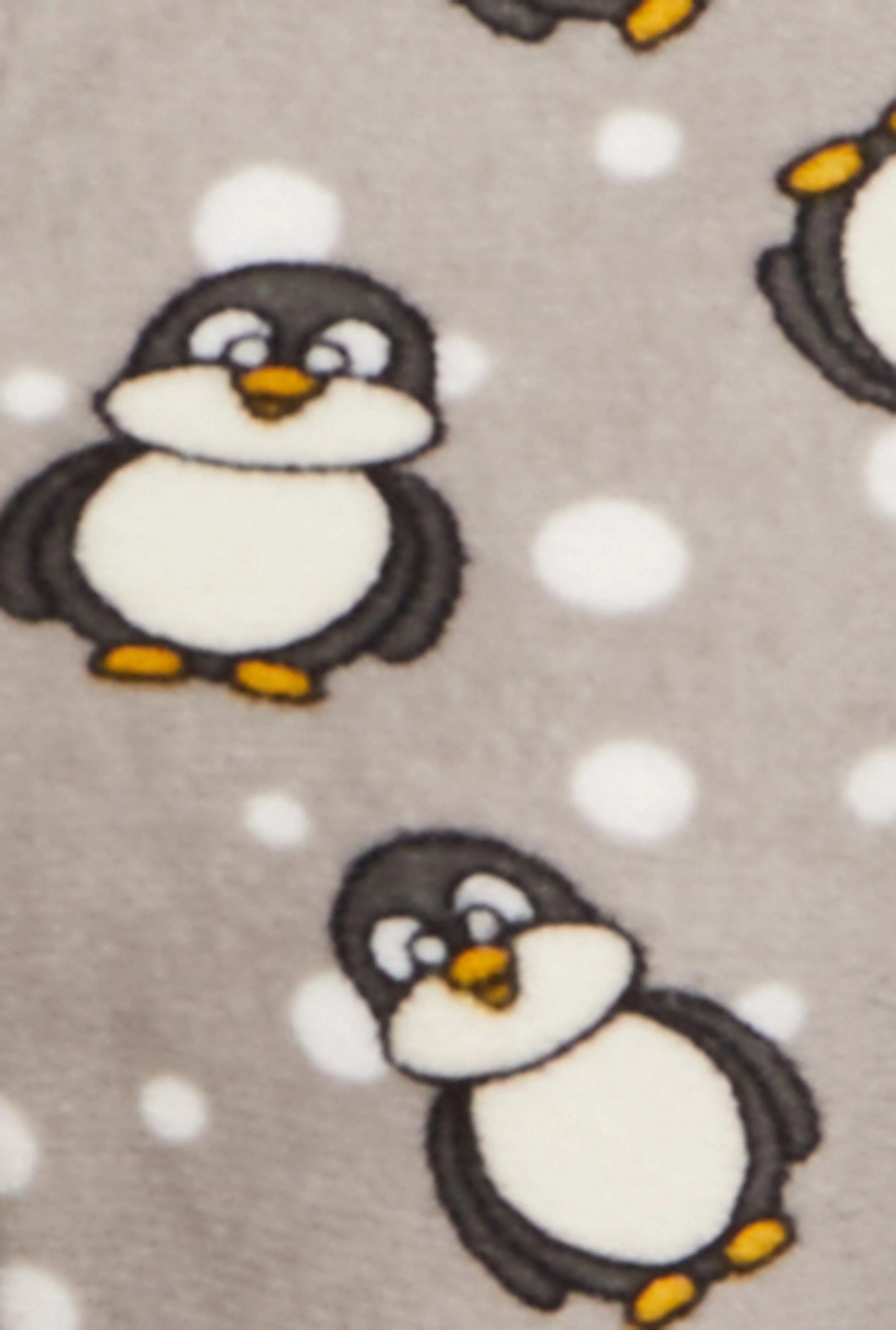 Plush Penguin Graphic Hooded Pajama Onesie sold by Rainbow product image thumbnail 4