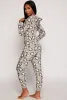 Plush Penguin Graphic Hooded Pajama Onesie sold by Rainbow