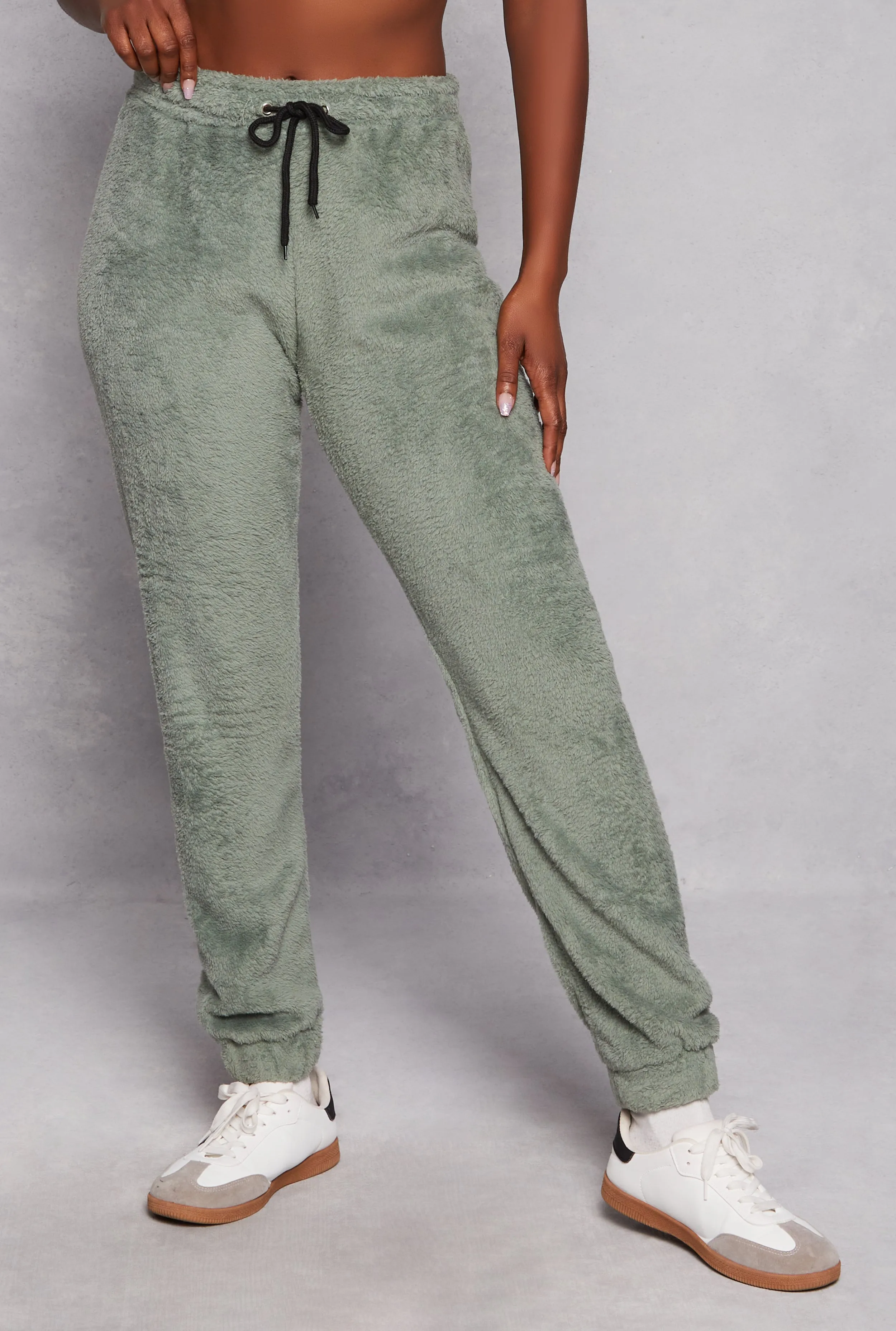 Plush Drawstring Joggers sold by Rainbow product image thumbnail 2