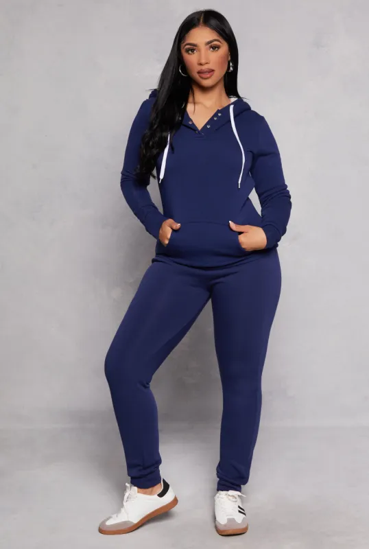 Fleece Drawstring Joggers sold by Rainbow