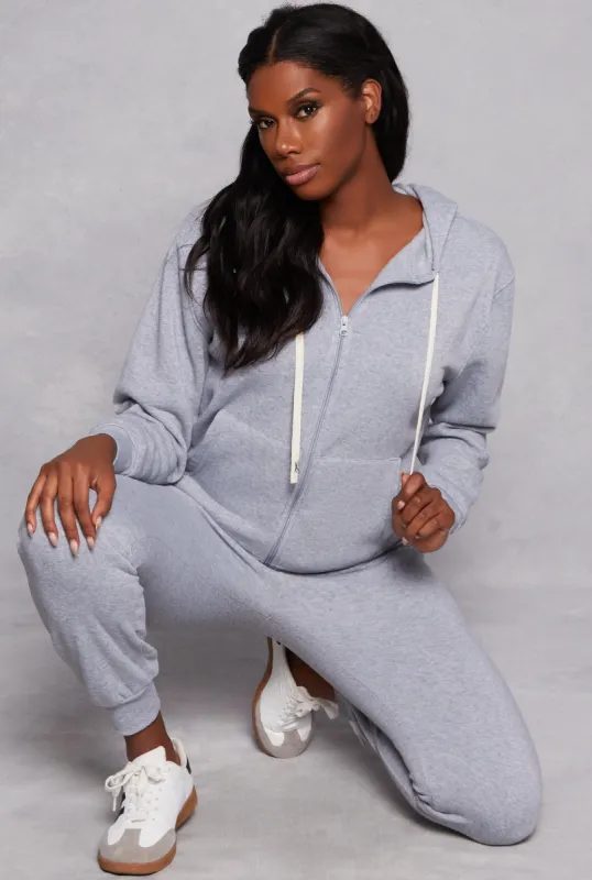 Zip Front Hooded Sweatshirt sold by Rainbow