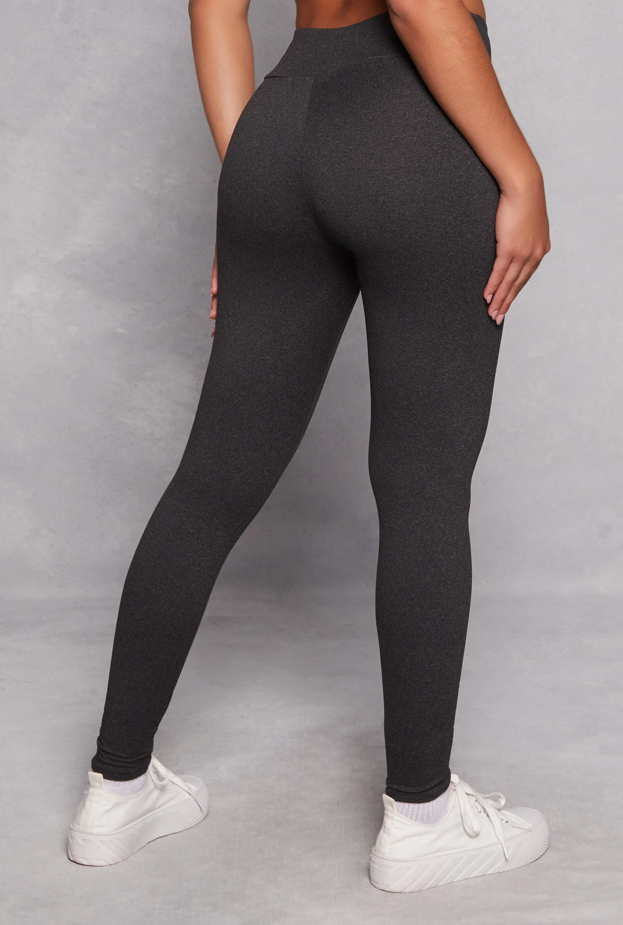 Brush Knit High Waisted Leggings sold by Rainbow product image thumbnail 3