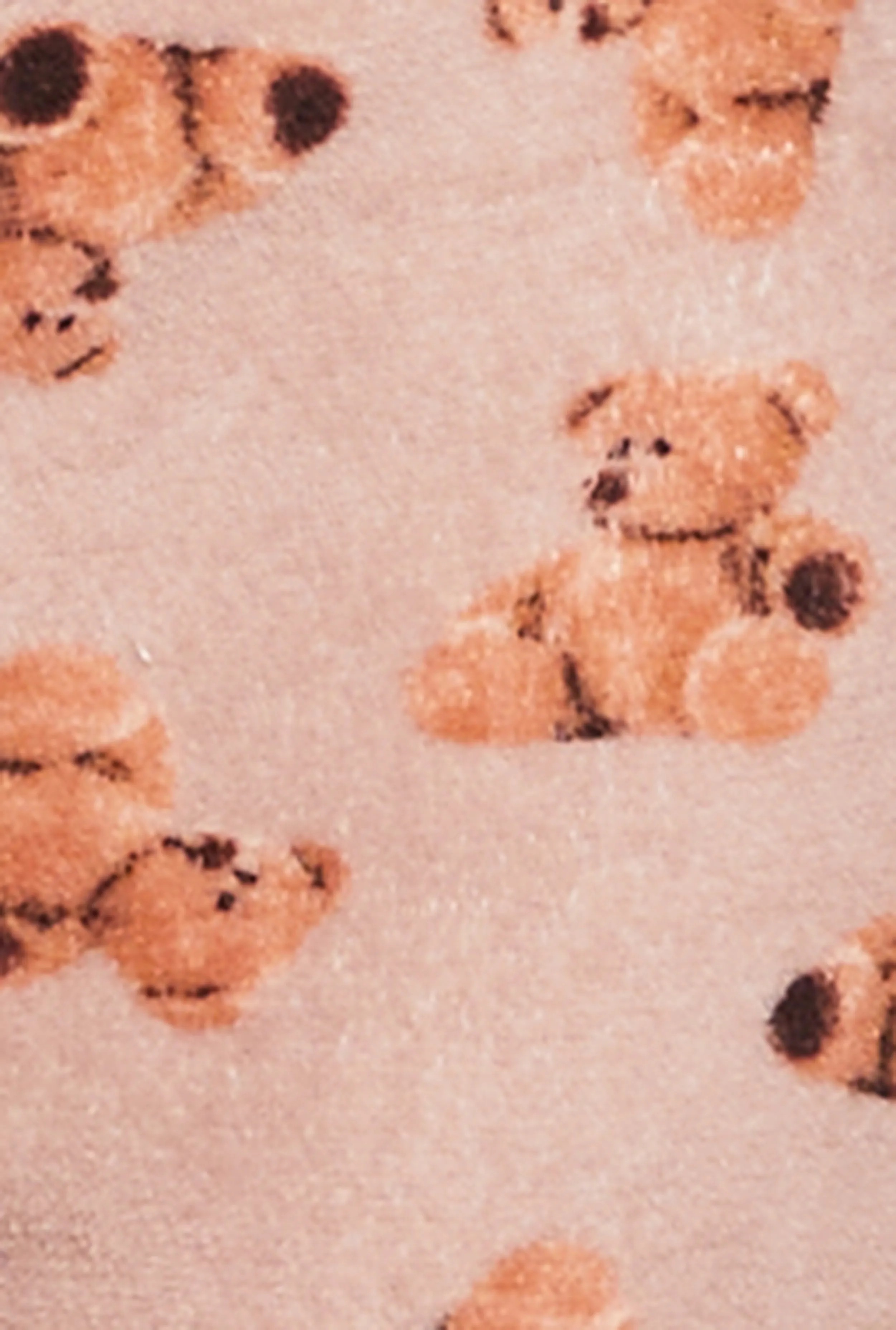 Plush Bear Graphic Hooded Pajama Onesie sold by Rainbow product image thumbnail 4