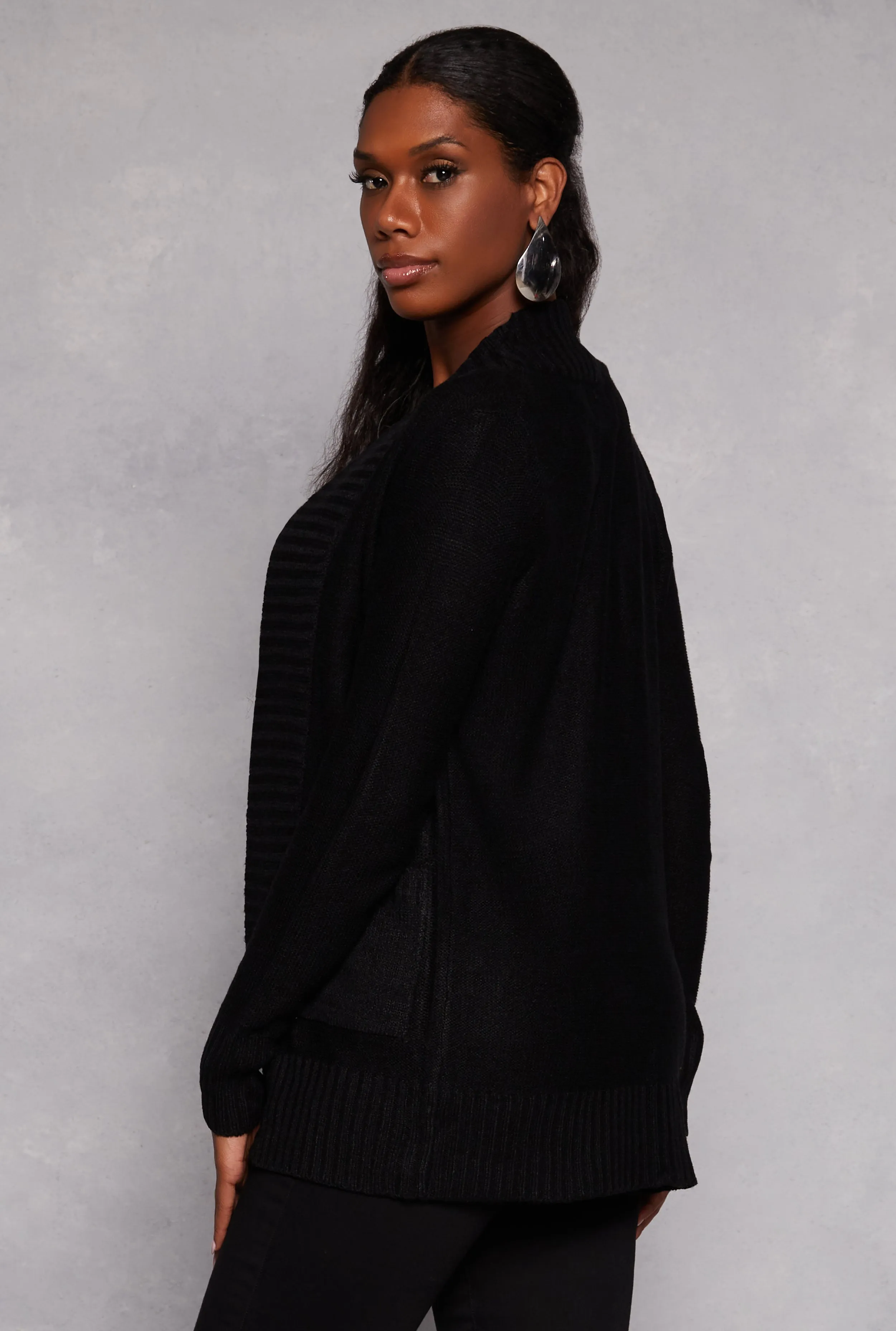 Open Front Pocket Cardigan sold by Rainbow product image thumbnail 3