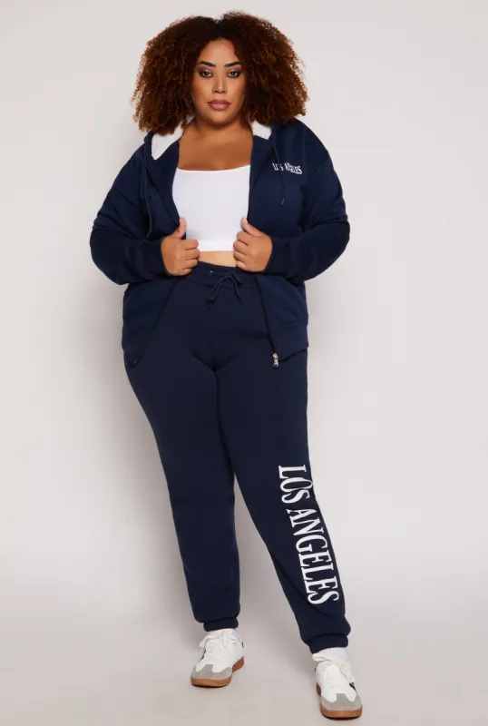 Plus Size City Graphic Sweatpants sold by Rainbow
