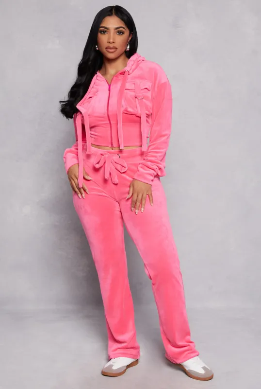 Velour Drawstring Pants sold by Rainbow