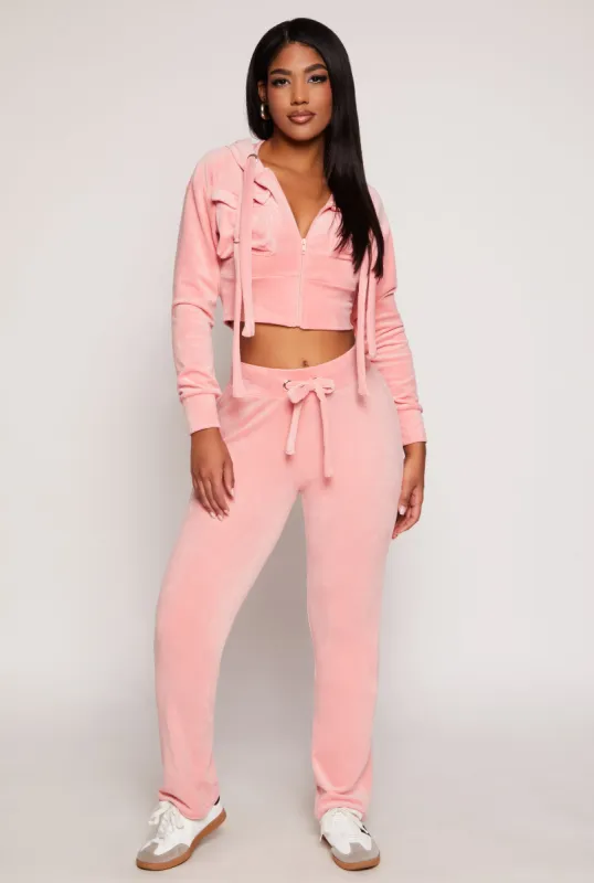 Velour Drawstring Pants sold by Rainbow