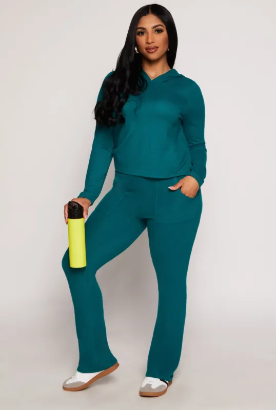 French Terry Flare Pants sold by Rainbow