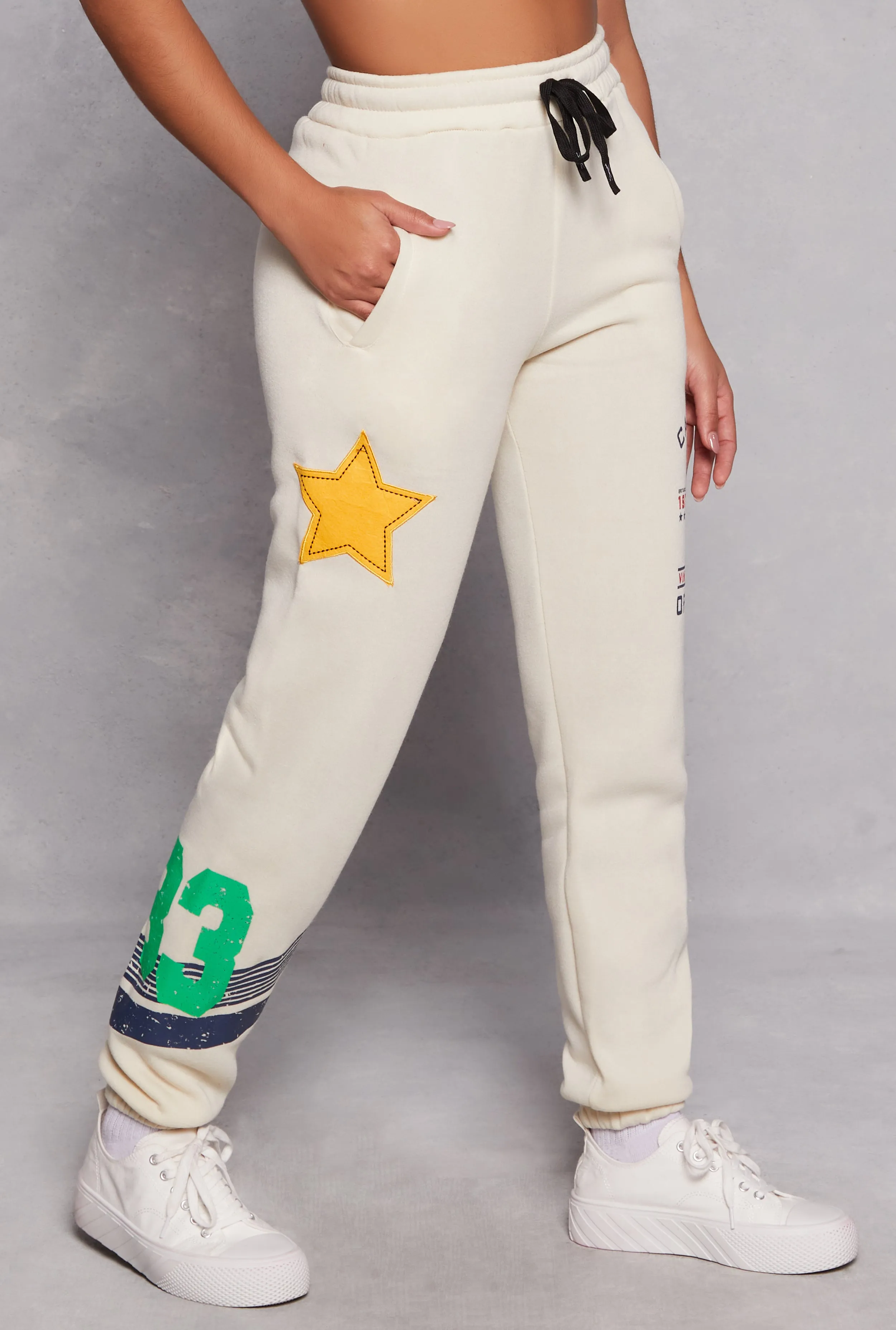 High Waist Graphic Sweatpants sold by Rainbow product image thumbnail 2