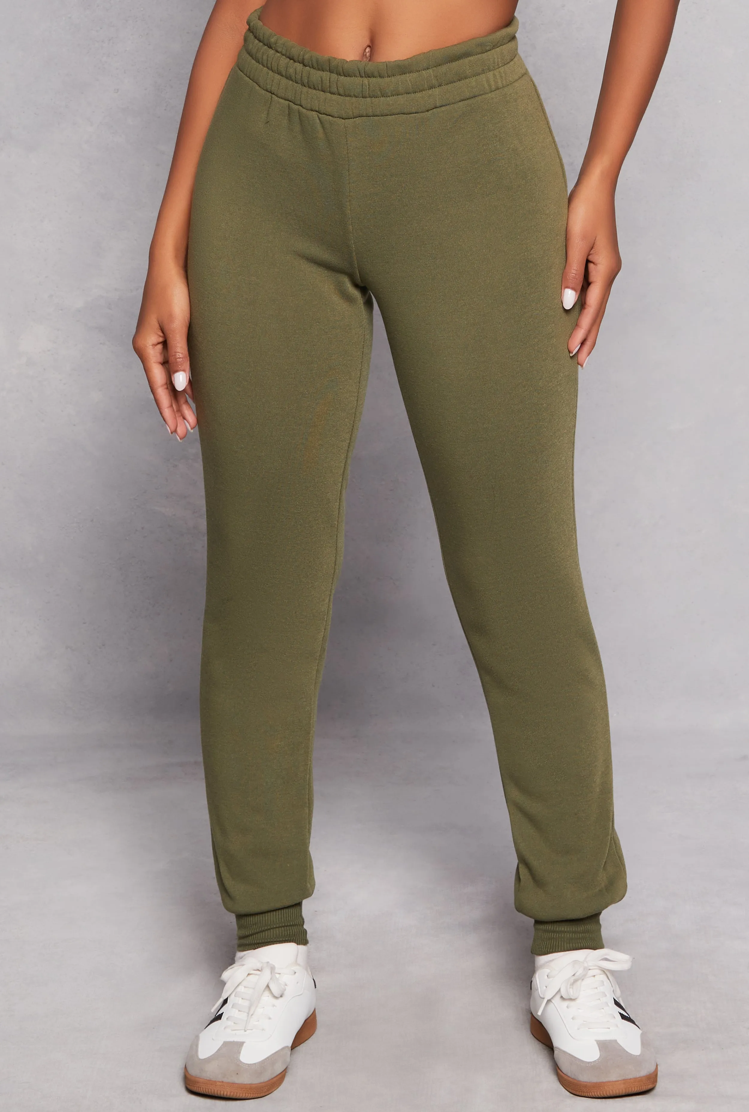 Fleece Lined High Waisted Joggers sold by Rainbow product image thumbnail 2
