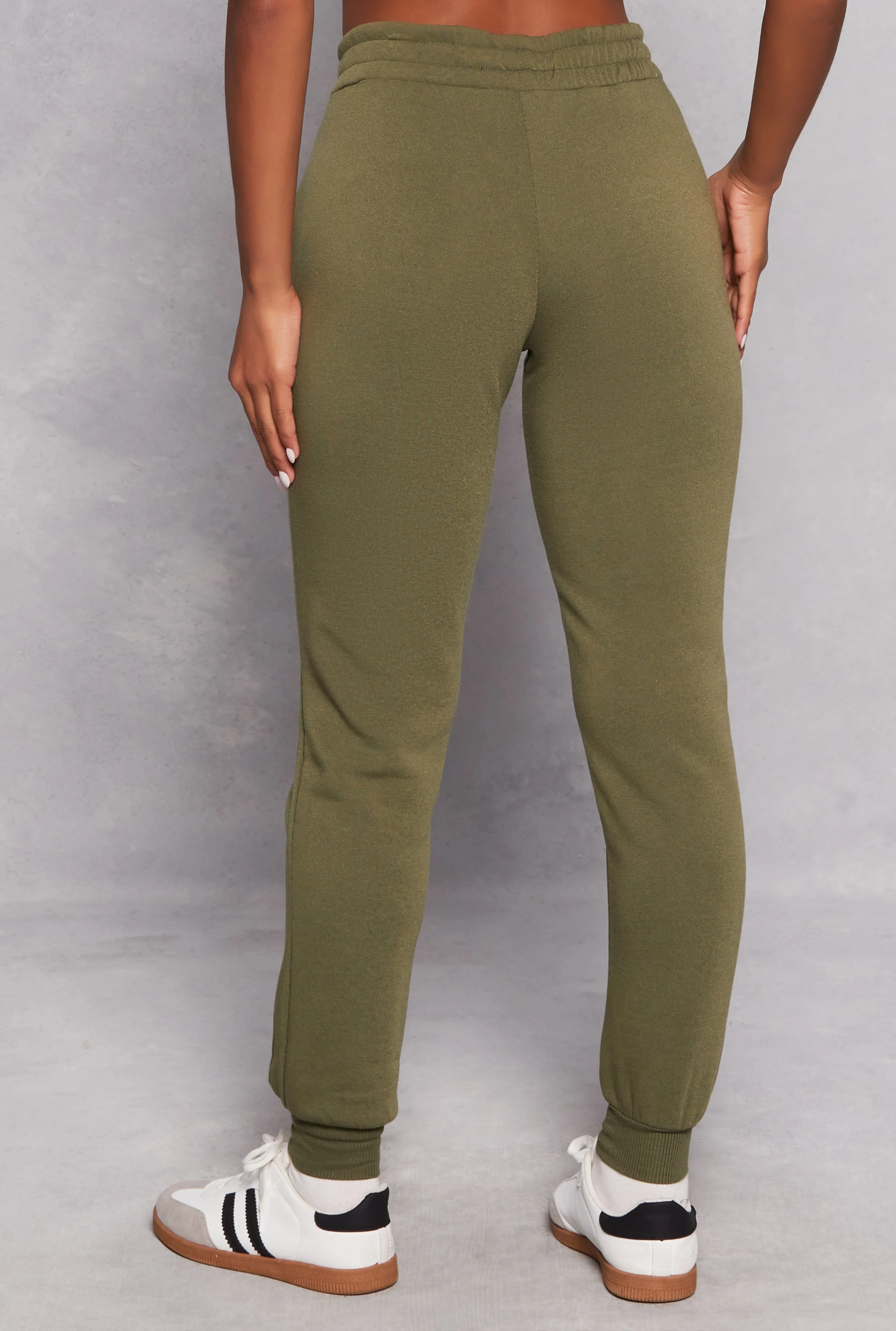 Fleece Lined High Waisted Joggers sold by Rainbow product image thumbnail 3