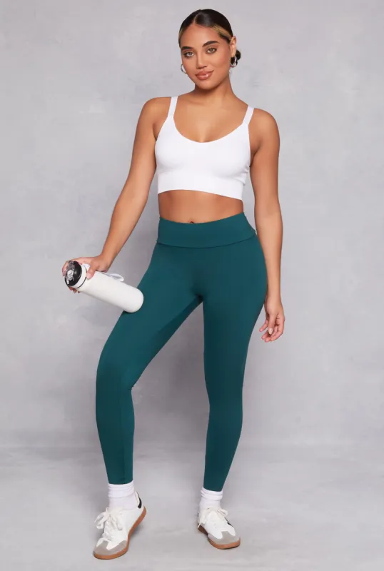 Brush Knit High Waisted Leggings sold by Rainbow