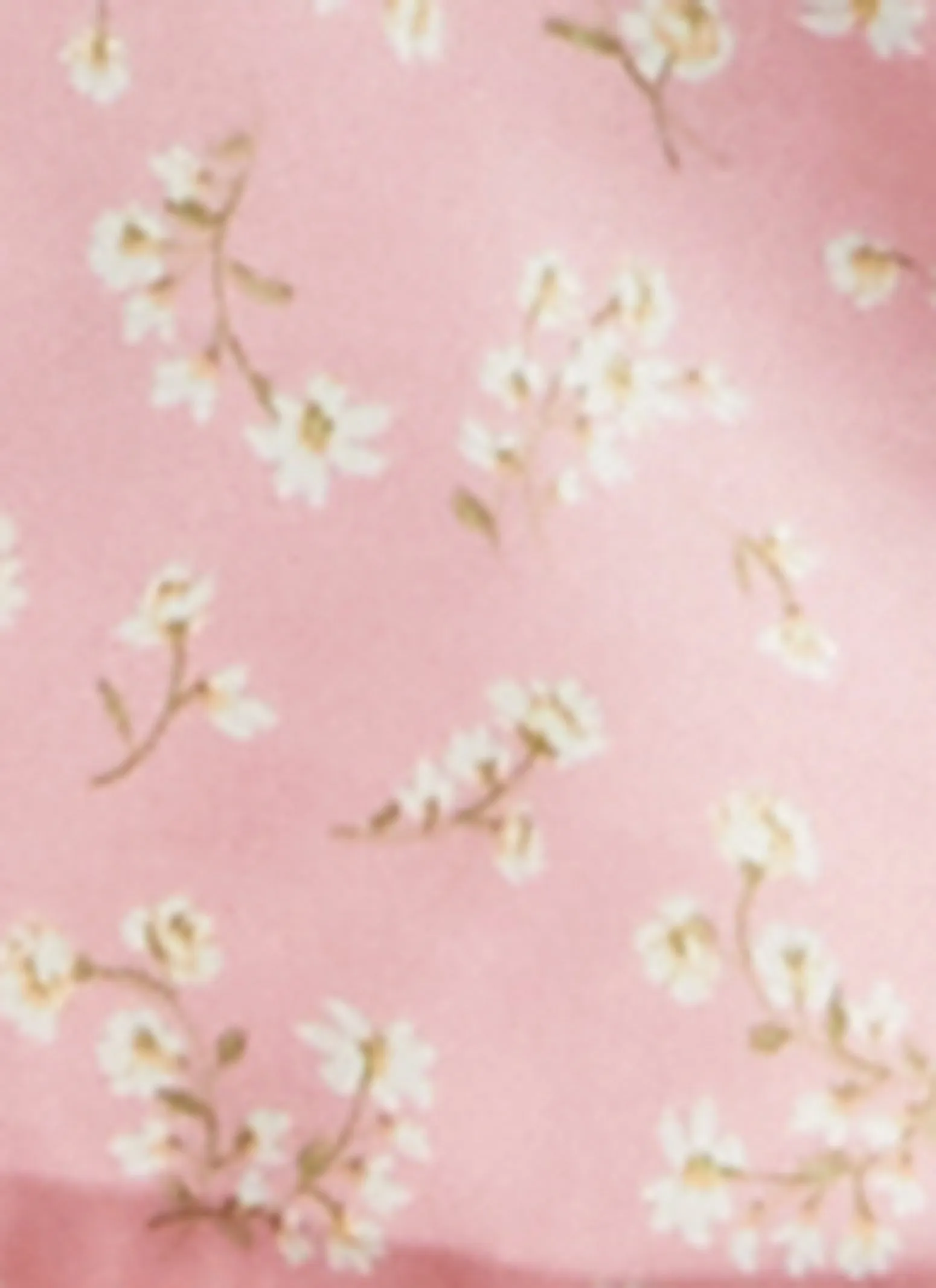 Satin Floral Smocked Tie Front Cami sold by Rainbow product image thumbnail 3