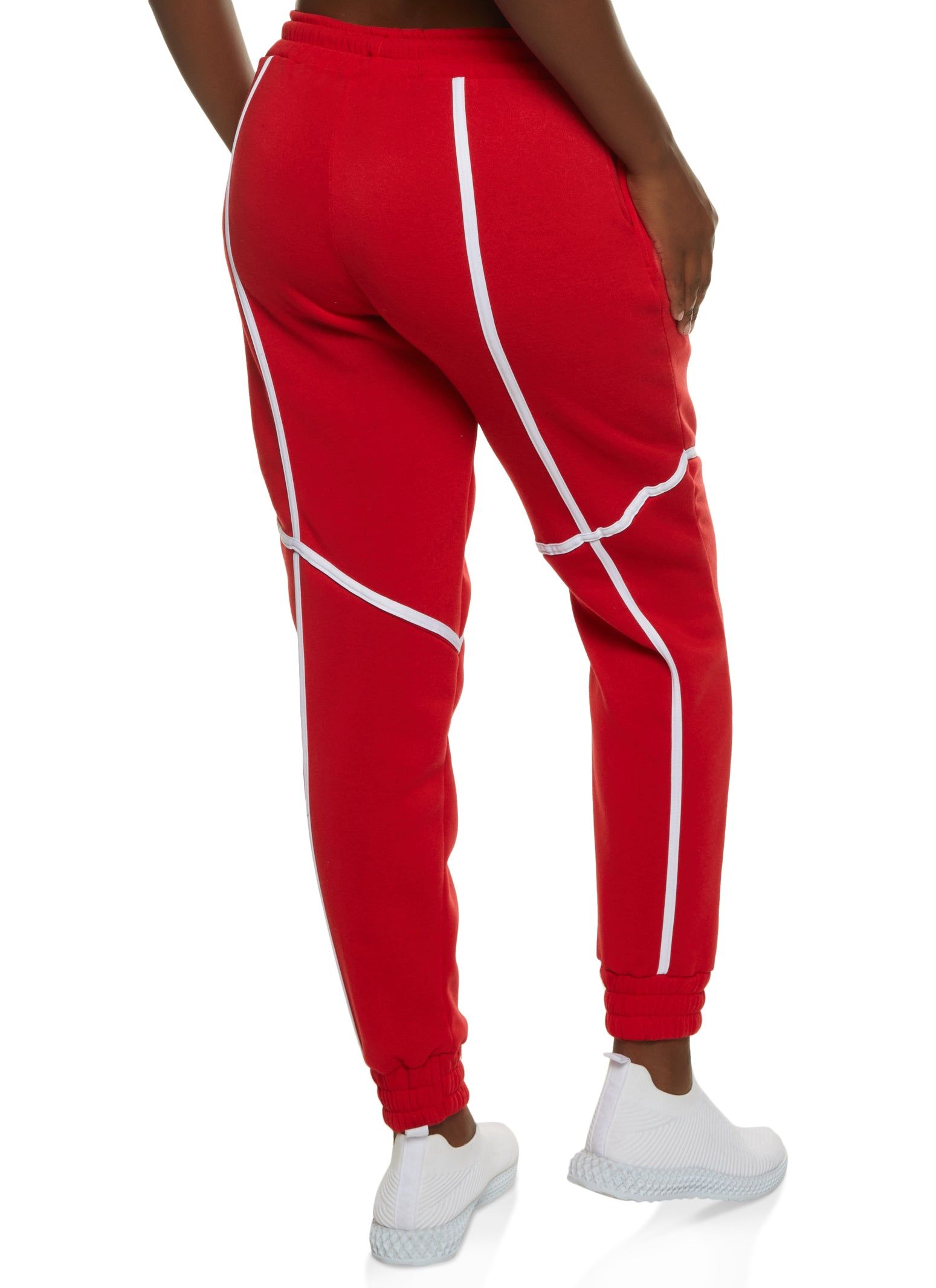 Contrast Piping Drawstring Joggers sold by Rainbow product image thumbnail 2