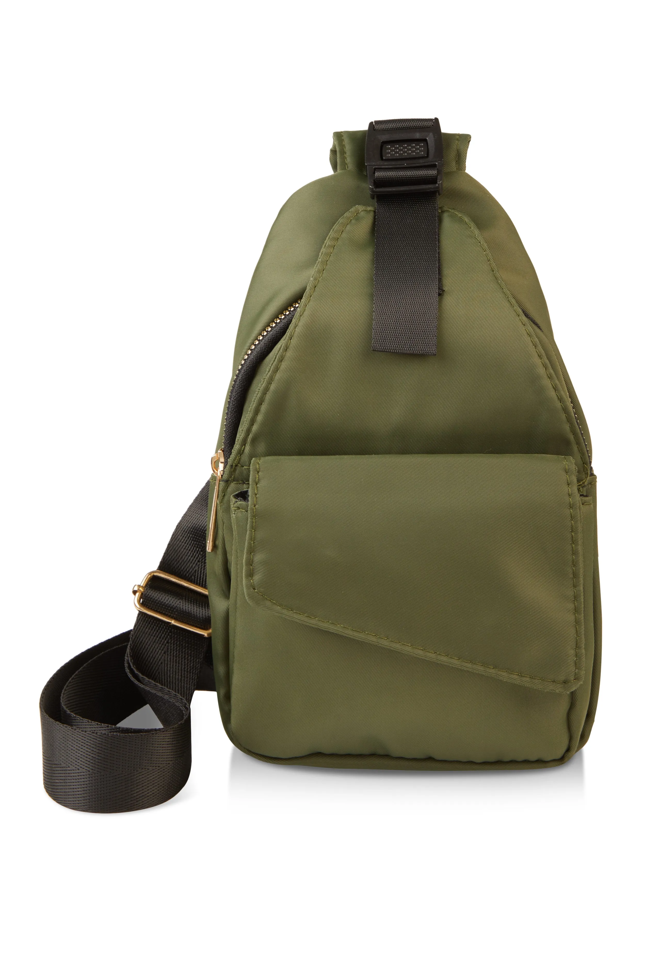 Nylon Zip Pocket Sling Backpack sold by Rainbow product image thumbnail 2