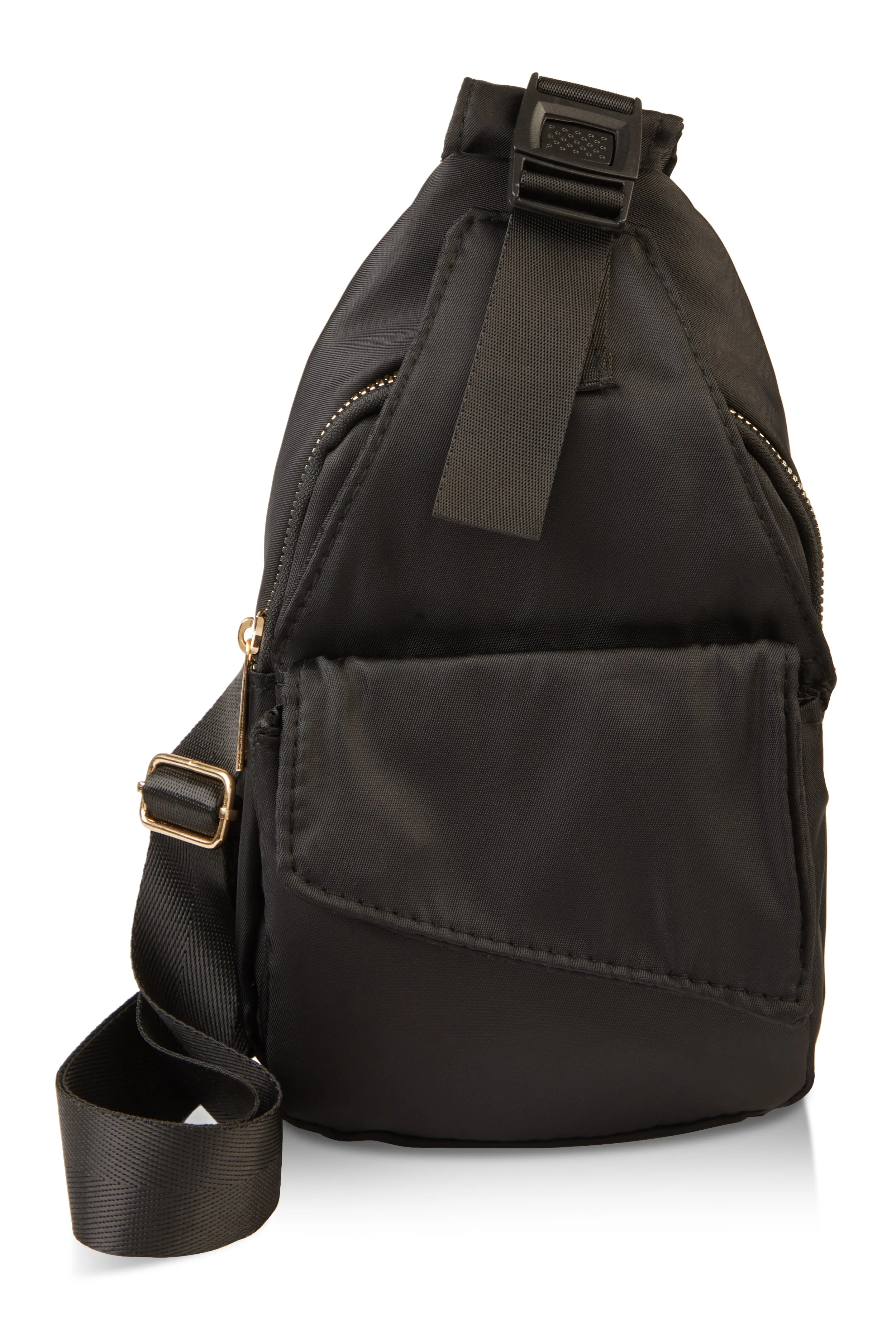Nylon Zip Pocket Sling Backpack sold by Rainbow product image thumbnail 2