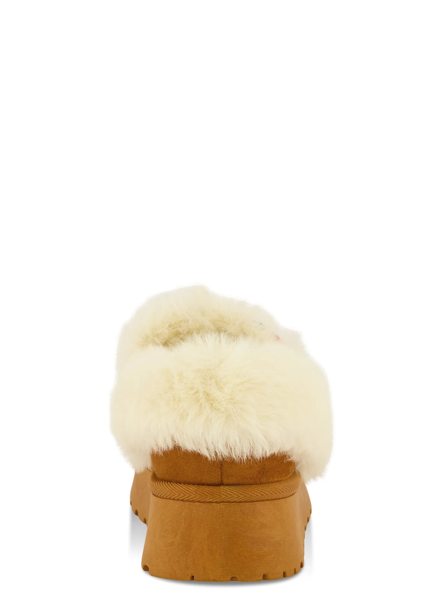 Faux Fur Lined Embroidered Moccasin Slippers sold by Rainbow product image thumbnail 3