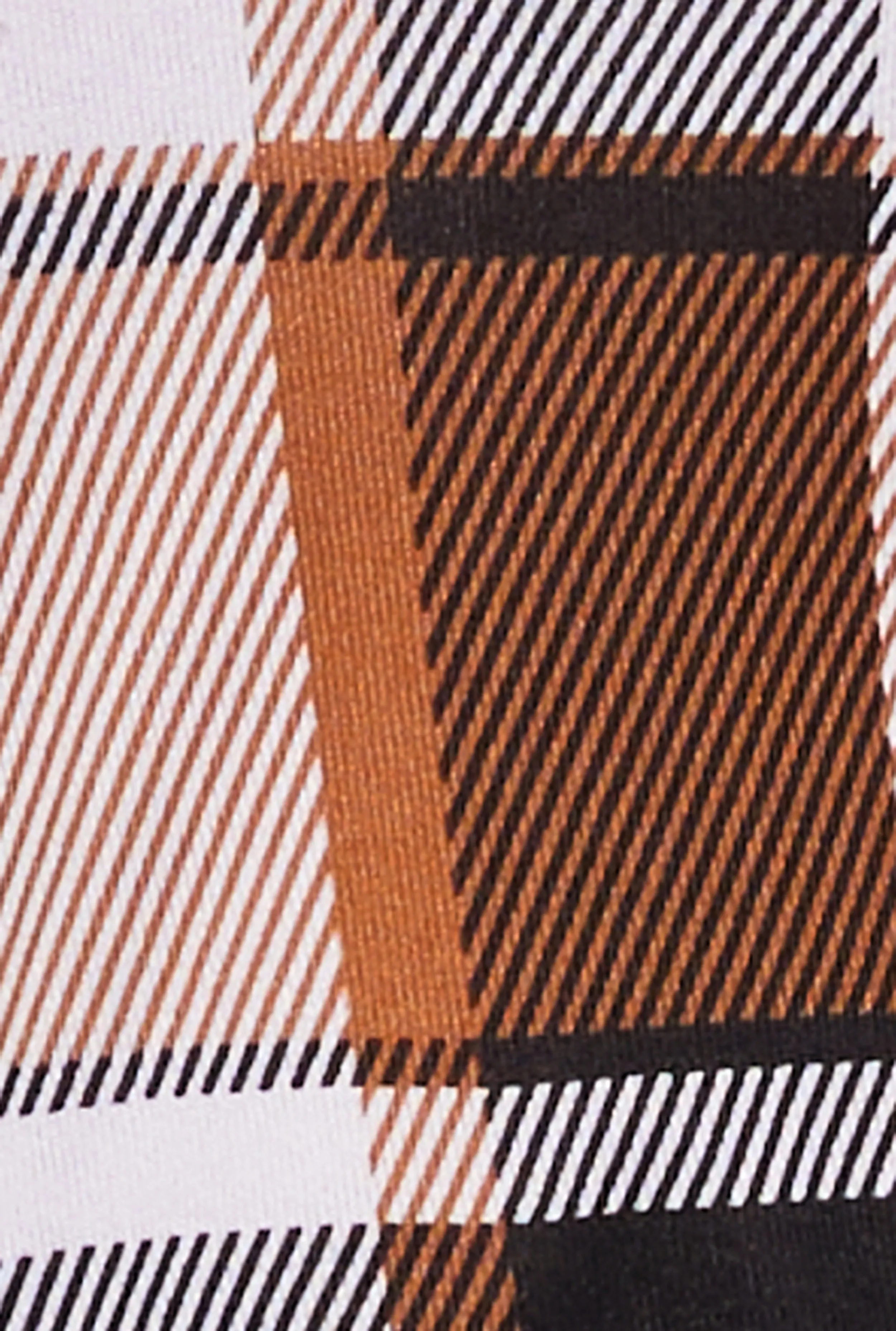 Plus Size Plaid Half Zip Shirt sold by Rainbow product image thumbnail 4