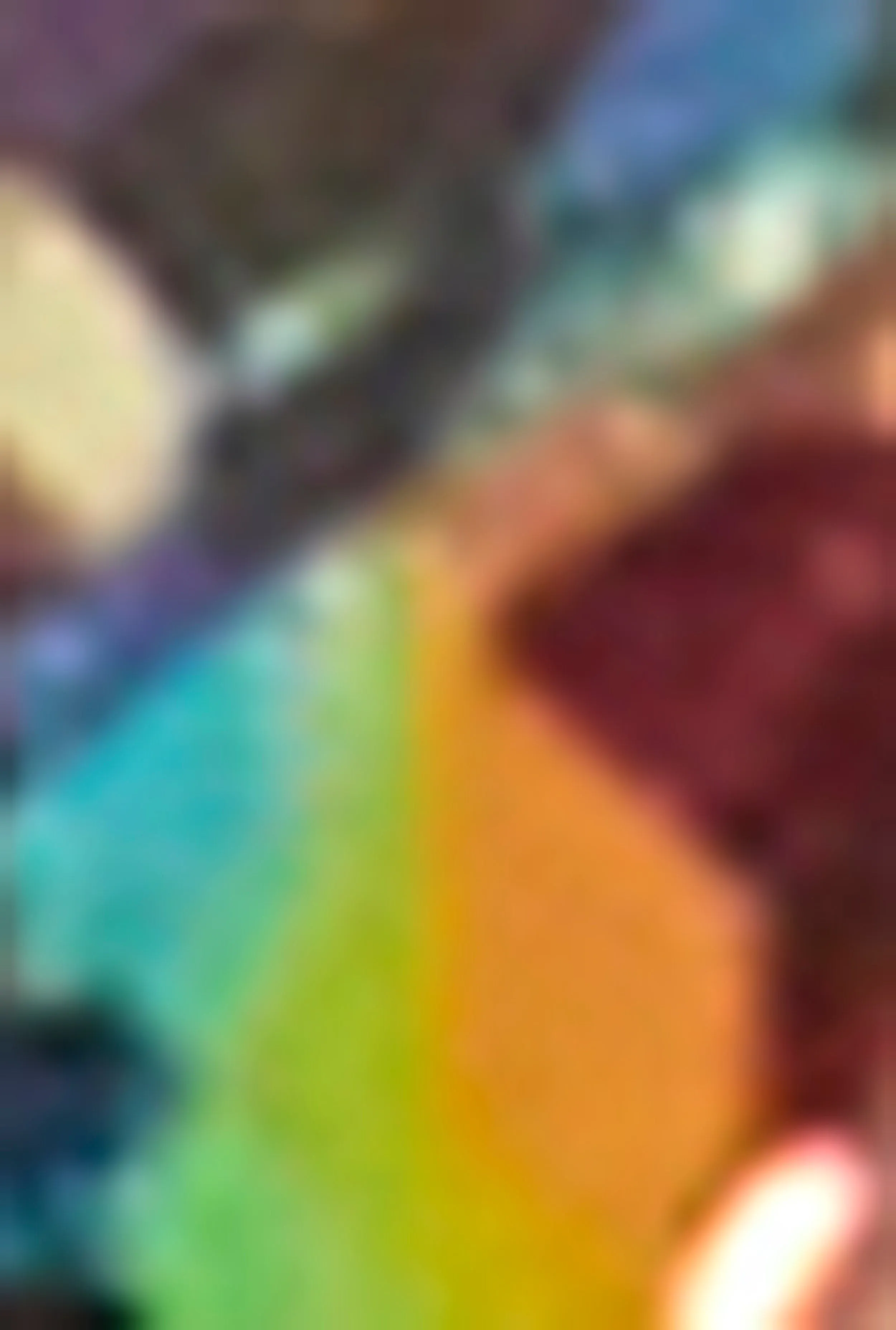 Metallic Cubic Zirconia Hoop Earrings sold by Rainbow product image thumbnail 3