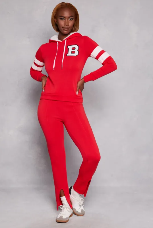 Fleece Split Hem Sweatpants sold by Rainbow