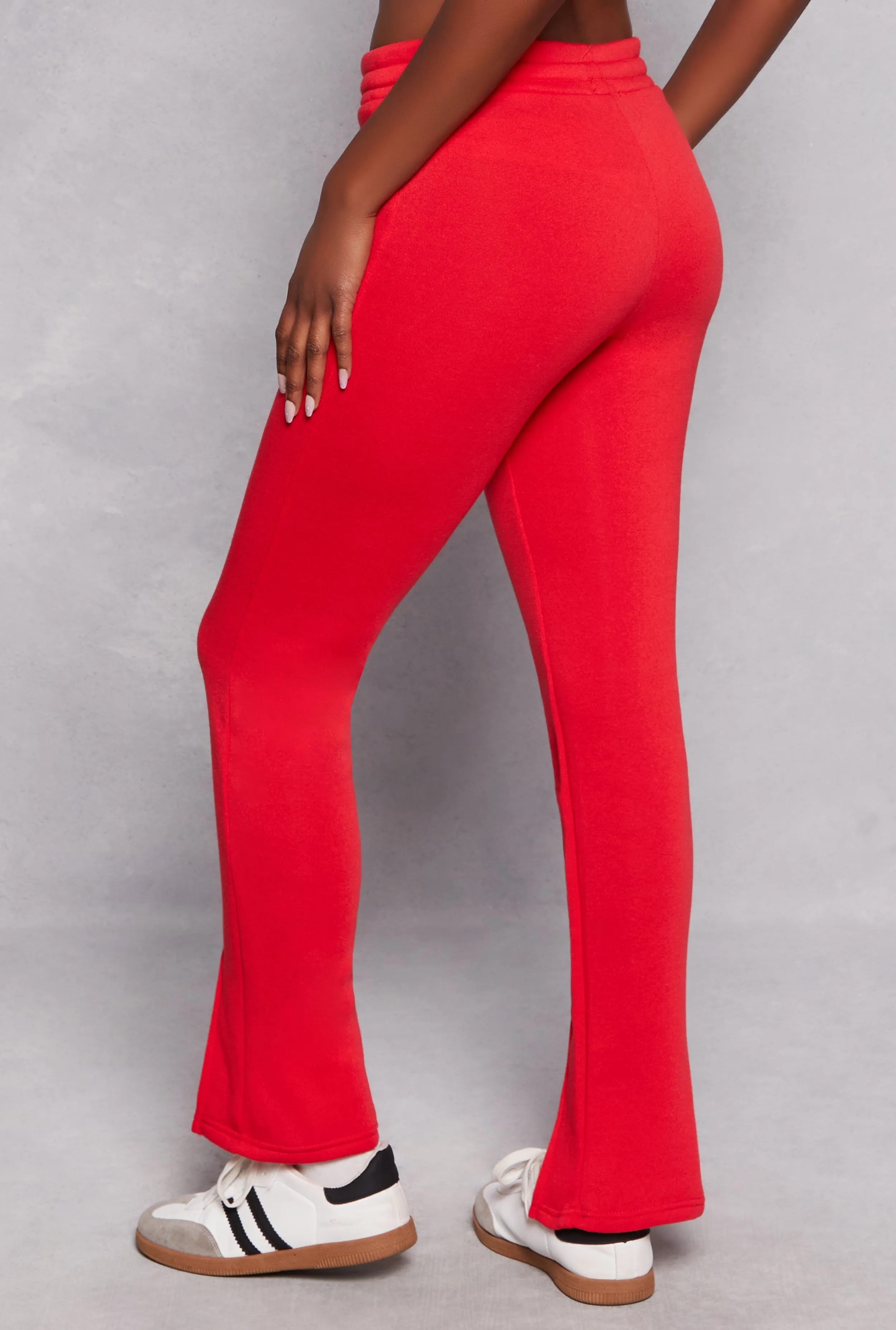 Fleece Split Hem Sweatpants sold by Rainbow product image thumbnail 3