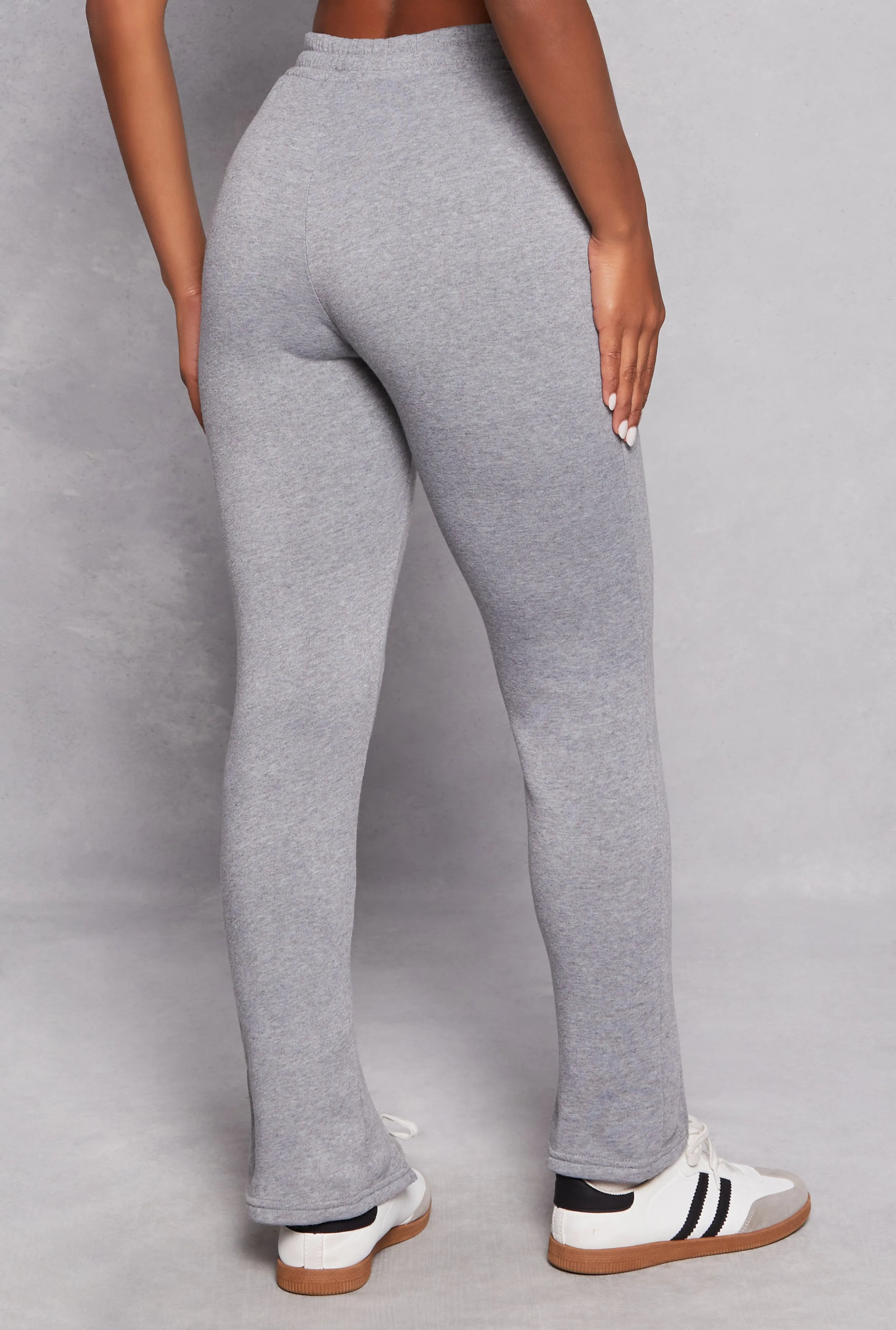 Fleece Split Hem Sweatpants sold by Rainbow product image thumbnail 3