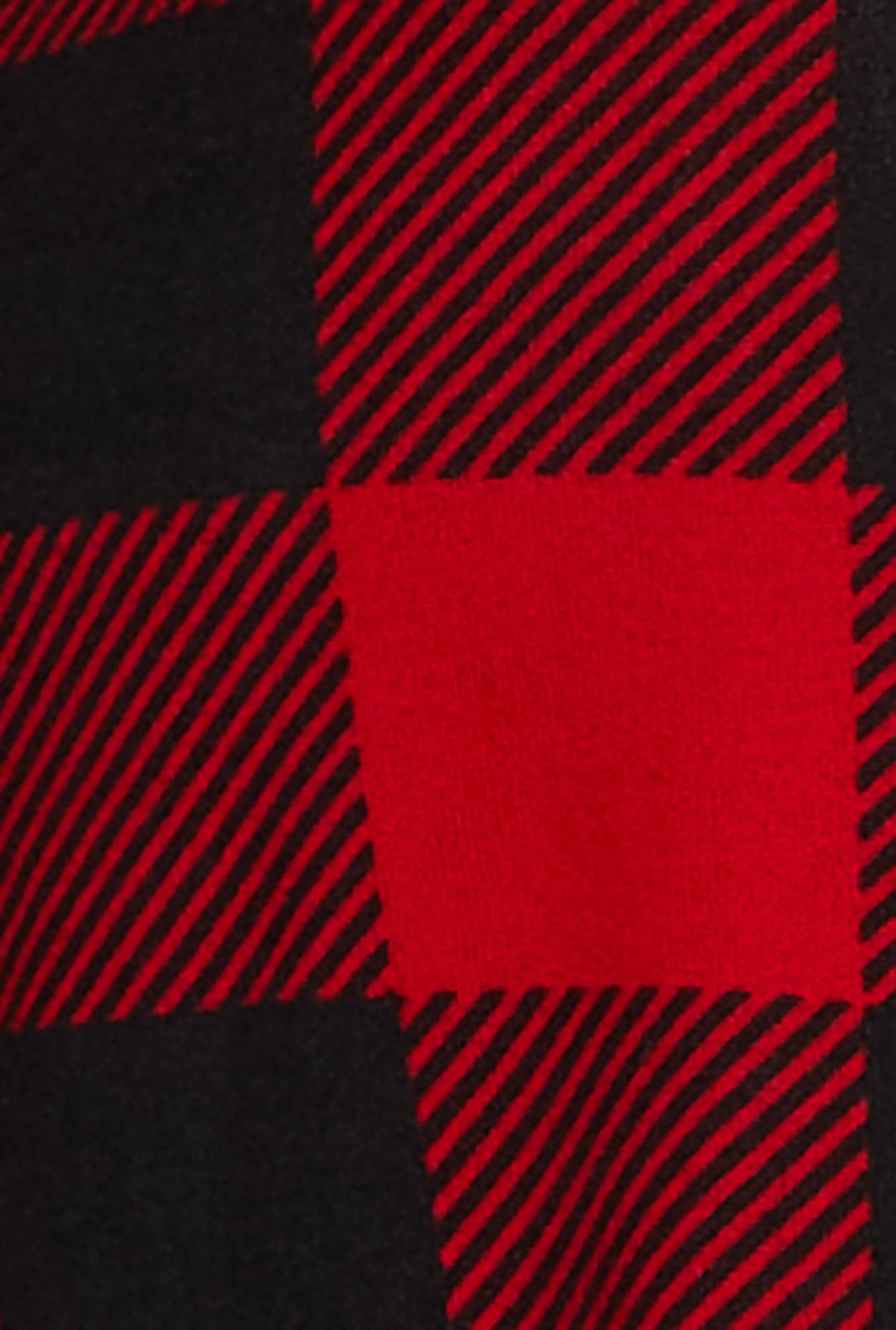 Plus Size Buffalo Plaid Side Slit Tunic Top sold by Rainbow product image thumbnail 4