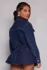 Almost Famous Flap Pocket Cropped Jean Jacket sold by Rainbow