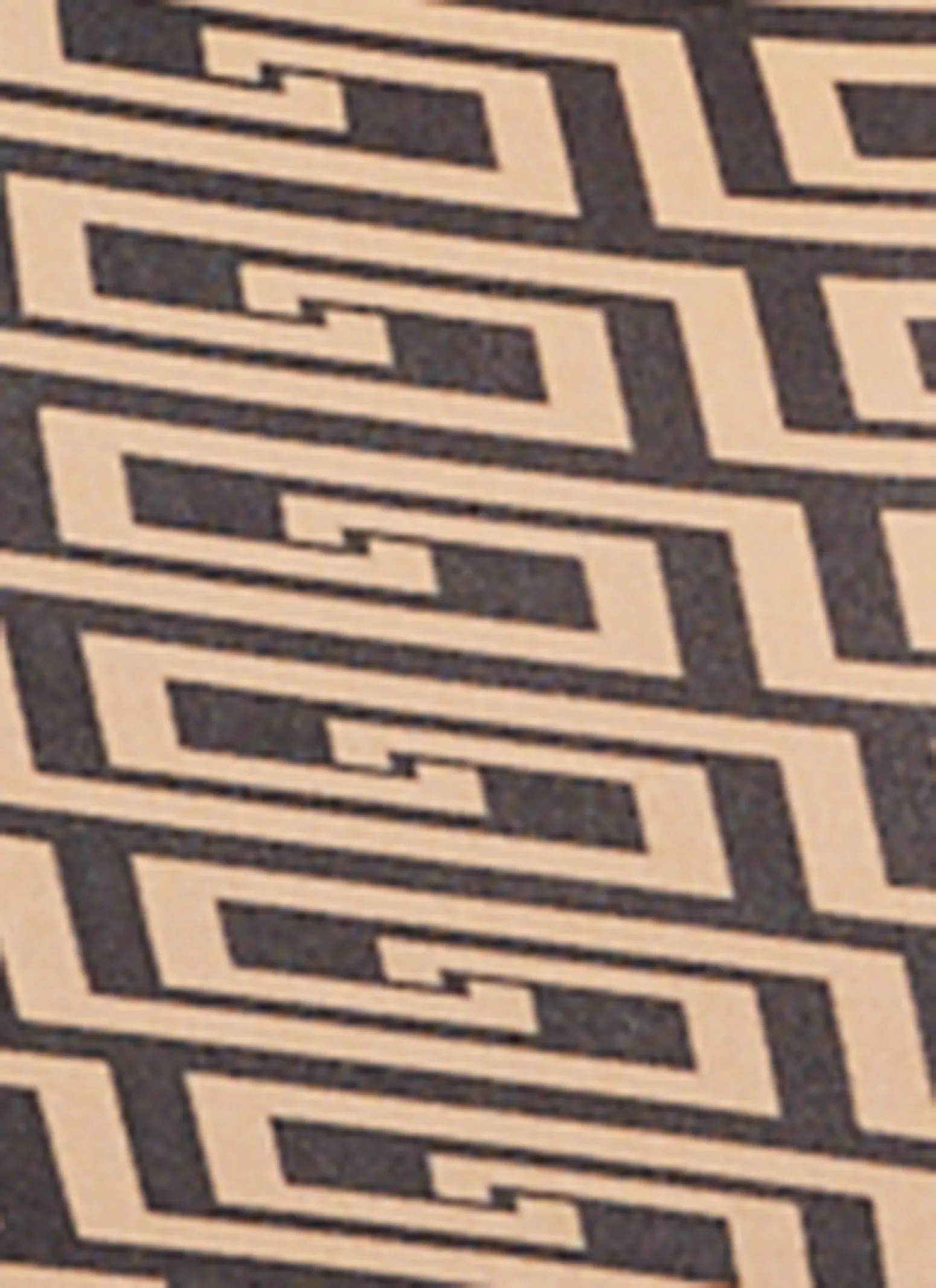 Greek Key Printed Mock Neck Dress sold by Rainbow product image thumbnail 4