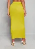 Lurex Ribbed Knit Maxi Skirt sold by Rainbow