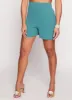 Crepe Knit High Waist Pull On Shorts sold by Rainbow