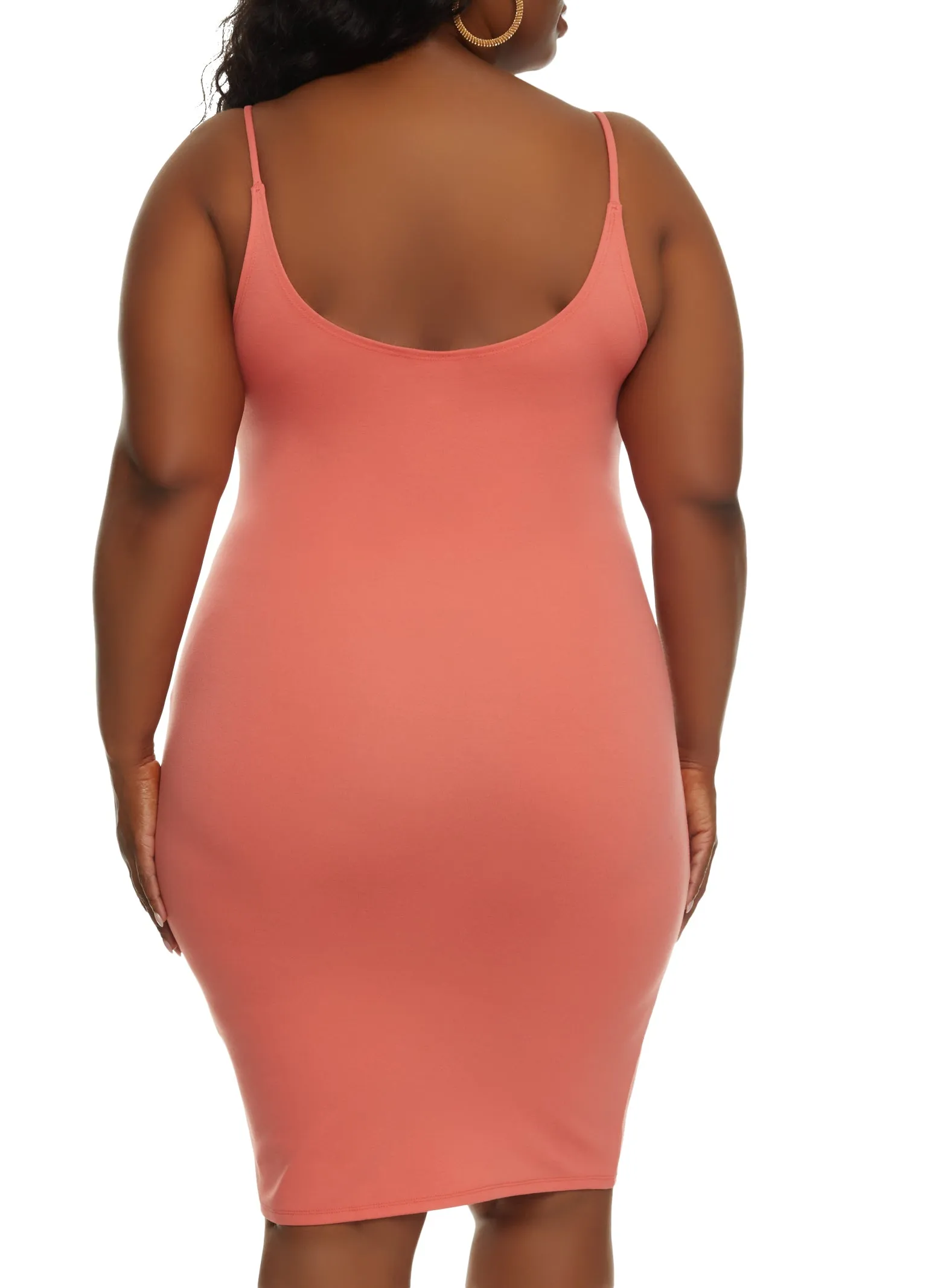 Plus Size Snatched Cami Dress sold by Rainbow product image thumbnail 3