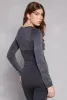 Seamless Acid Wash Laser Cut Active Top sold by Rainbow
