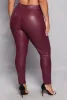 Plus Size Iris Faux Leather Leggings sold by Rainbow