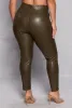 Plus Size Iris Faux Leather Leggings sold by Rainbow