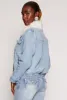 Haute Monde Sherpa Lined Denim Jacket sold by Rainbow