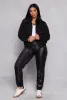Haute Monde Sherpa Lined Denim Jacket sold by Rainbow