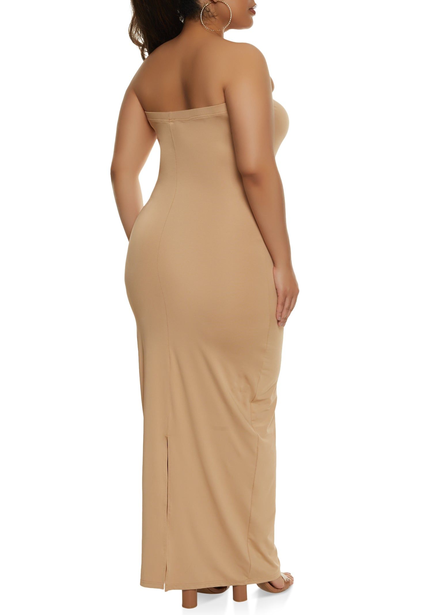 Plus Size Tube Maxi Dress sold by Rainbow product image thumbnail 3