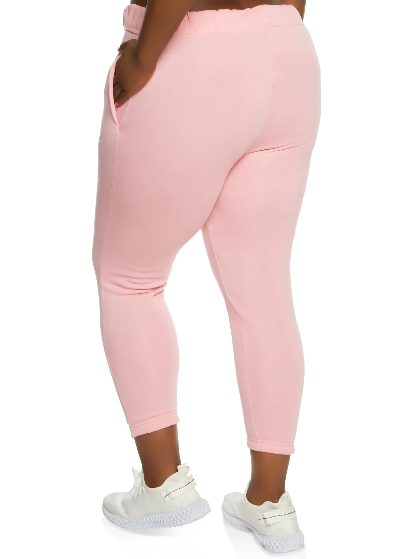 Plus Size Basic Fleece Sweatpants sold by Rainbow product image thumbnail 2