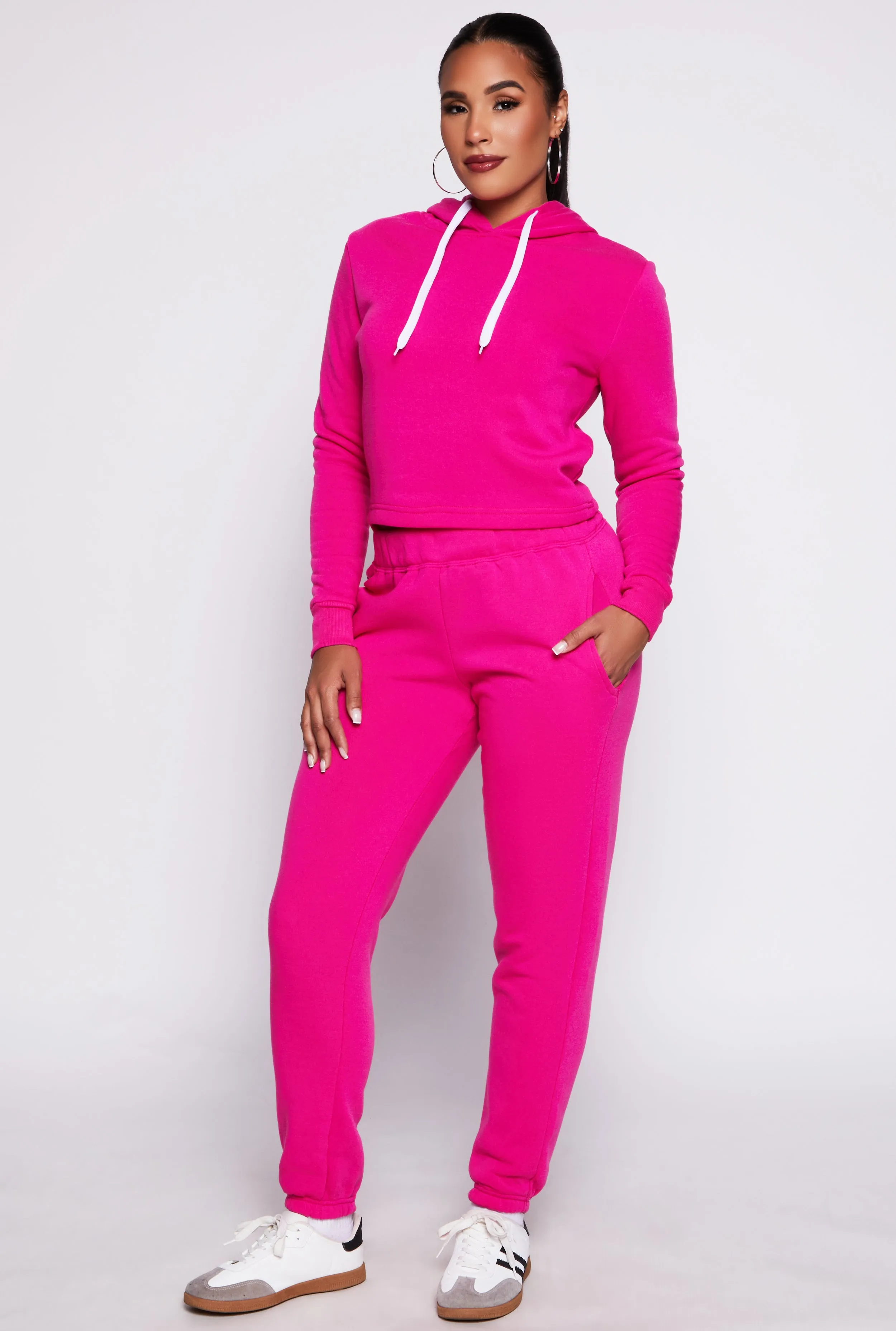 Pullover Fleece Hoodie sold by Rainbow product image thumbnail 2