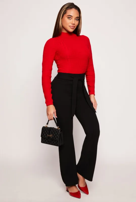Tie Waist Dress Pants sold by Rainbow