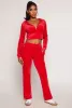 Velour Hotline Rhinestone Zip Front Hoodie sold by Rainbow