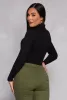 Turtleneck Long Sleeve Bodysuit sold by Rainbow