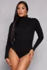 Turtleneck Long Sleeve Bodysuit sold by Rainbow