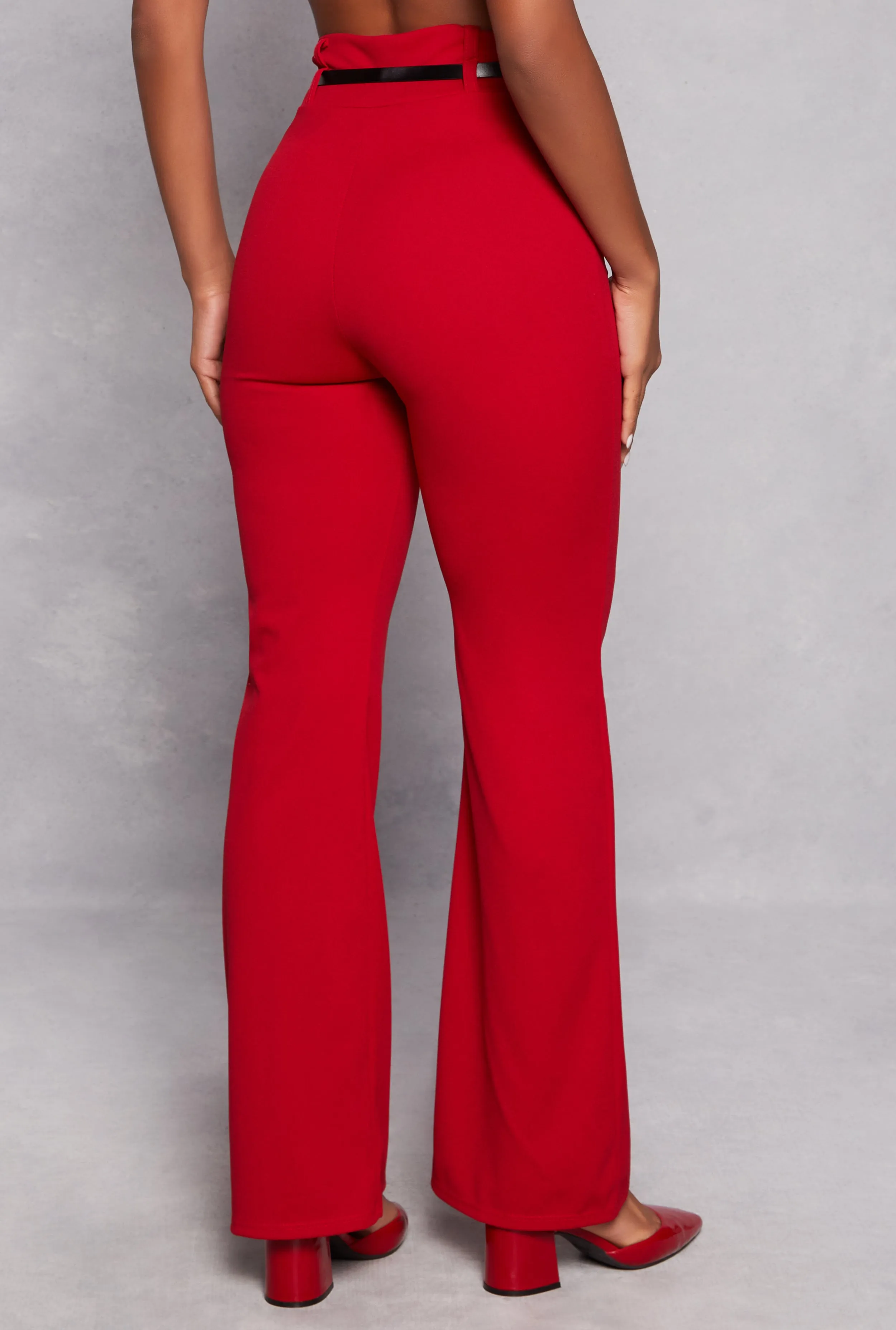 Belted High Waist Dress Pants sold by Rainbow product image thumbnail 3