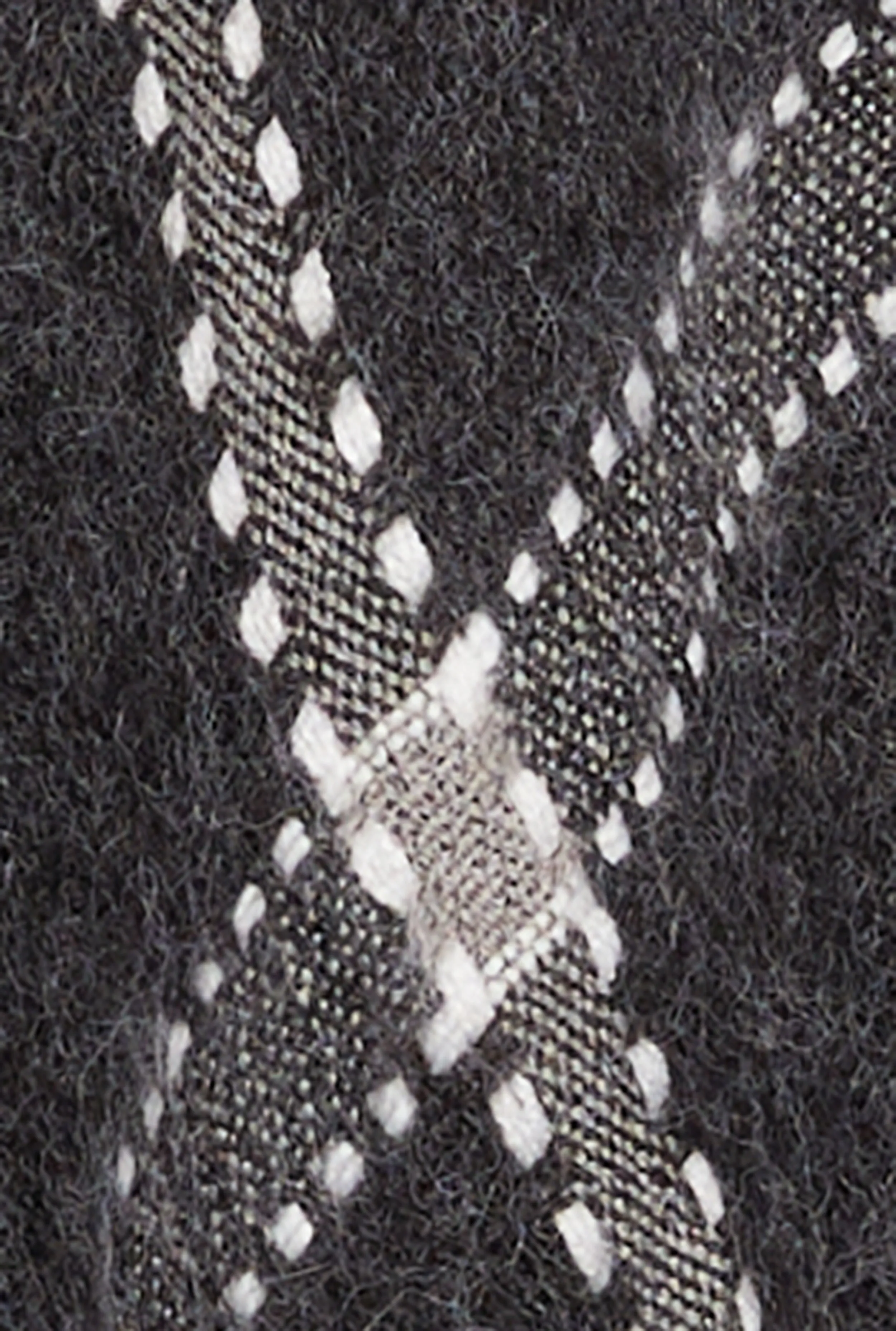 Brushed Knit Decorative Stitch Poncho sold by Rainbow product image thumbnail 4