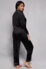 Velour Notch Collar Pajama Shirt and Pants sold by Rainbow
