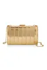Stripe Detail Chain Strap Crossbody Clutch sold by Rainbow