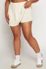 Plus Size Daisy Knit Pleated Mini Skort sold by Rainbow