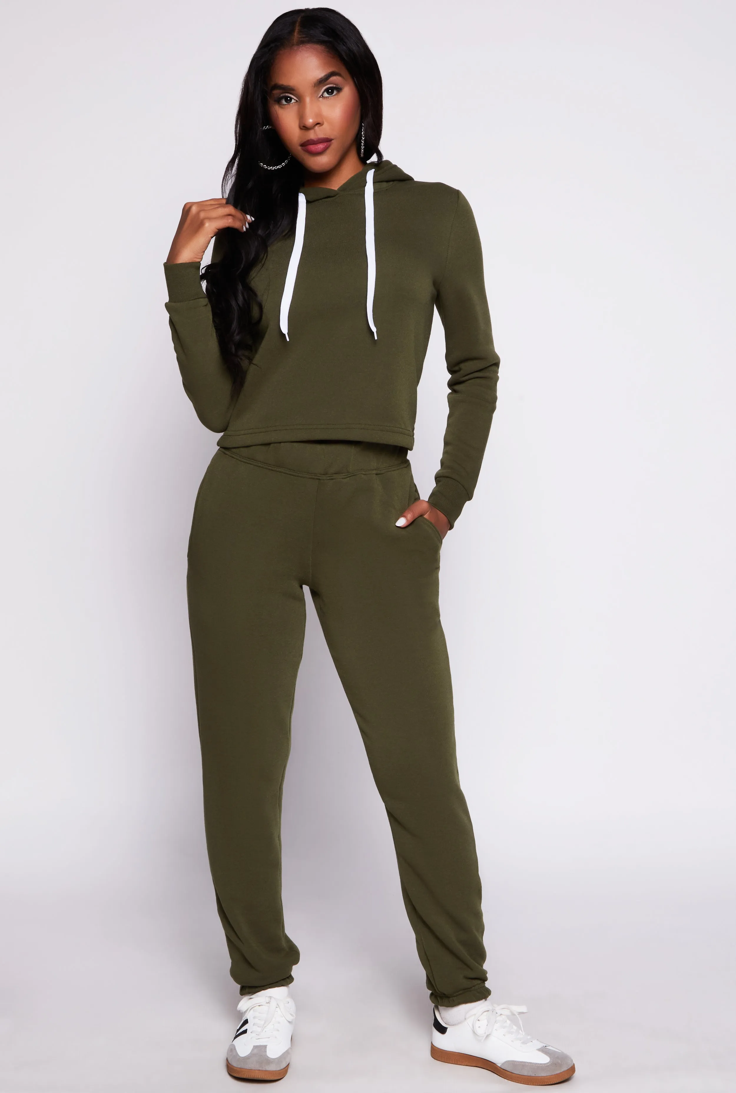 Pullover Fleece Hoodie sold by Rainbow product image thumbnail 2